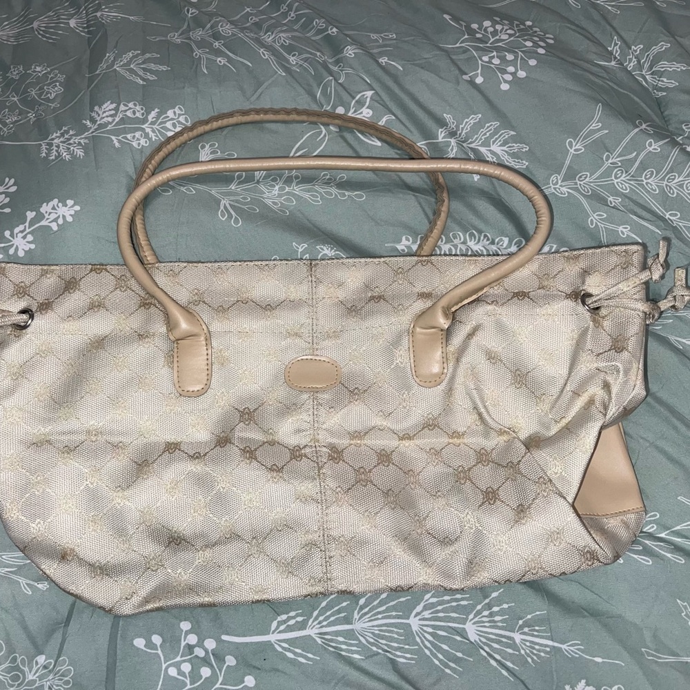Elegant Beige Tote Bag